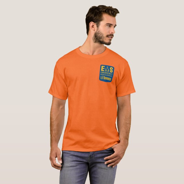 T-shirt vintage Toronto EMS (Devant entier)