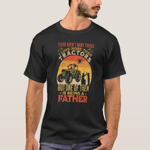 T-shirt Vintage Tracteur Fête des pères agricole 2022 1