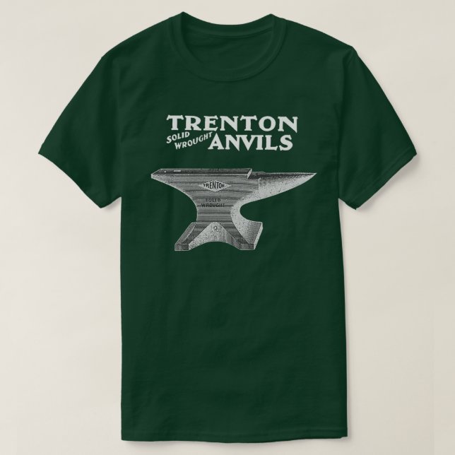 T-shirt Vintage Trenton Anvil Blacksmithing T (Design devant)