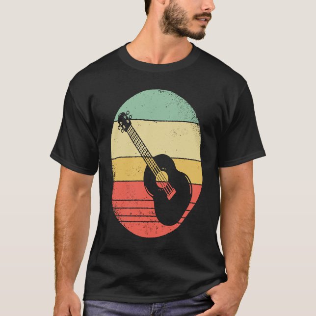 T-shirt Vintage Ukulele (Devant)