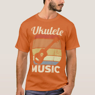 T-shirt Vintage Ukulele Music vintage