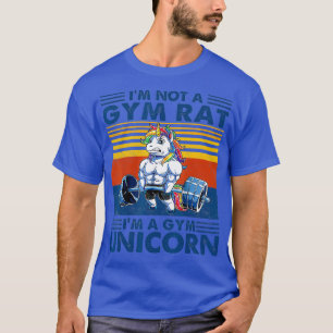 T-shirt Vintage Unicorn Gym T