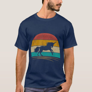 T-shirt Vintage Unicorn Retro Distressed Unicorn Lover