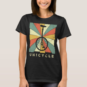 T-shirt Vintage Unicycle Sport Retro