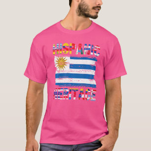 T-shirt Vintage Uruguay Uruguay Uruguay Fierté drapeau uru