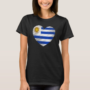 T-shirt Vintage Uruguay Uruguay Uruguayen Drapeau Fierté s
