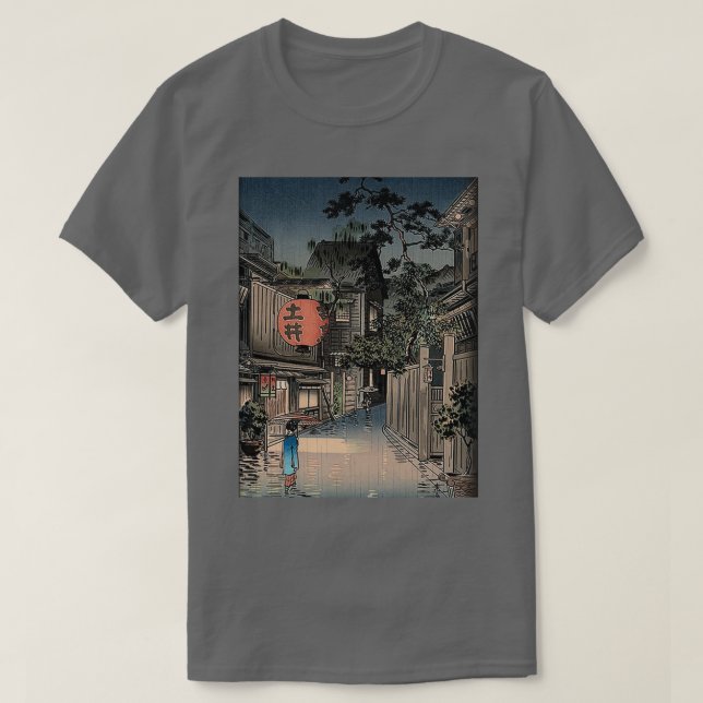 T-shirt Vintage Ushigome Kagurazaka (Design devant)