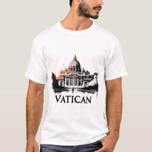 T-shirt Vintage Vatican City Travel
