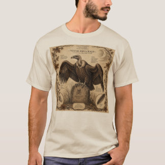 T-shirt Vintage Vautour Memento Mori