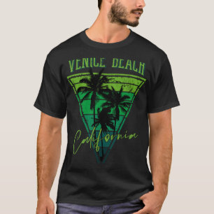 T-shirt Vintage Venice Beach Californie Été perturbé