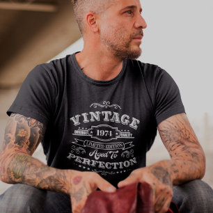 T-shirt Vintage vieilli à la perfection