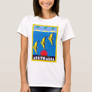 T-shirt Vintage voyage de ~ de l'Australie