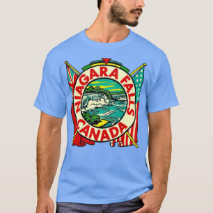 T-shirt Vintage voyage de Niagara Falls Canada