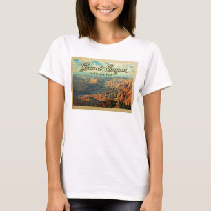 T-shirt Vintage voyage du parc national du Grand Canyon