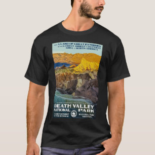 T-shirt Vintage voyage du service du parc national de Deat