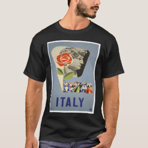 T-shirt Vintage voyage italien