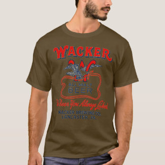 T-shirt Vintage Wacker Toute Bière Malt La Bière Vous L