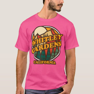T-shirt Vintage Whitley Gardens California Mountain Randon