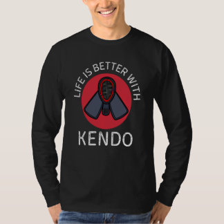 T-shirt Vintage  With Kendo  Retro