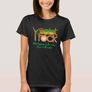 T-shirt Vintage Yacht Rock Party Bois de plage