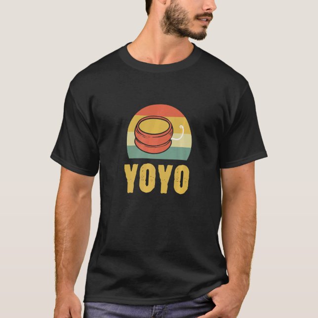 T-shirt Vintage Yoyo Yoyo Contestant   (Devant)