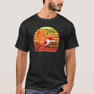 T-shirt Vintage Zero Fox Donné Pun Animal Furie 1