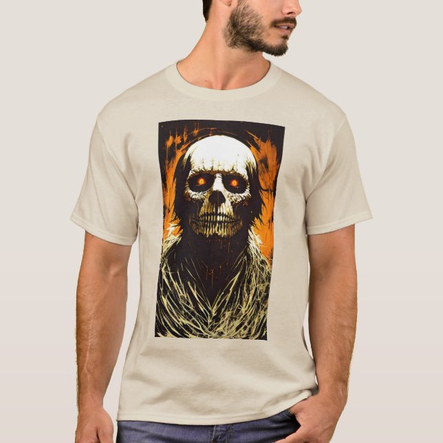 T-shirt Vintage Zombie (Devant)