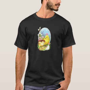 T-shirt Vintages Époux Frappe Pour Poulet Amis Agriculteur
