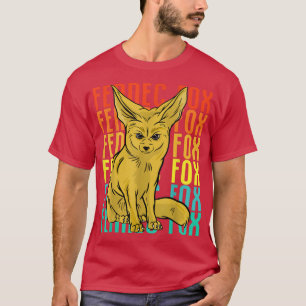 T-shirt Vintages Foes Fennec Fo