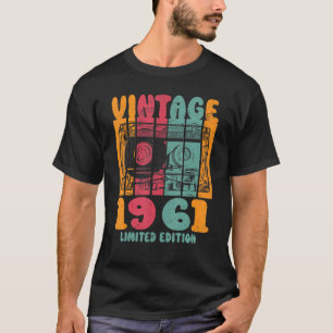 T-shirt Vintages grands succès 1961 Anniversaire rétro