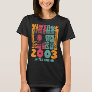 T-shirt Vintages grands succès 2003 Anniversaire rétro