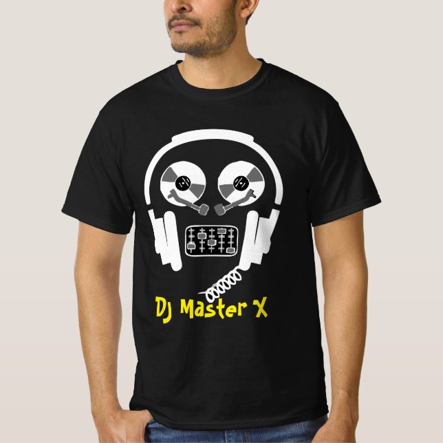 T-shirt Vinyl DJ (Devant)
