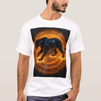 T-shirt Vinyl Panther