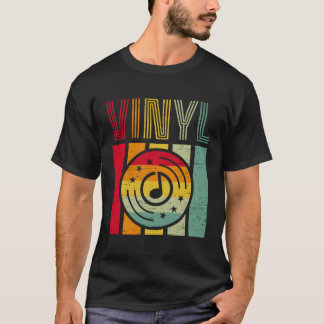 T-shirt Vinyl Phonographe Dj