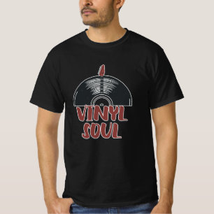 T-shirt Vinyl Soul DJ vintage Record Music Lover