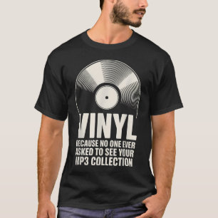 T-shirt Vinyle cool d'art pour amateur de musique Dj Vinyl