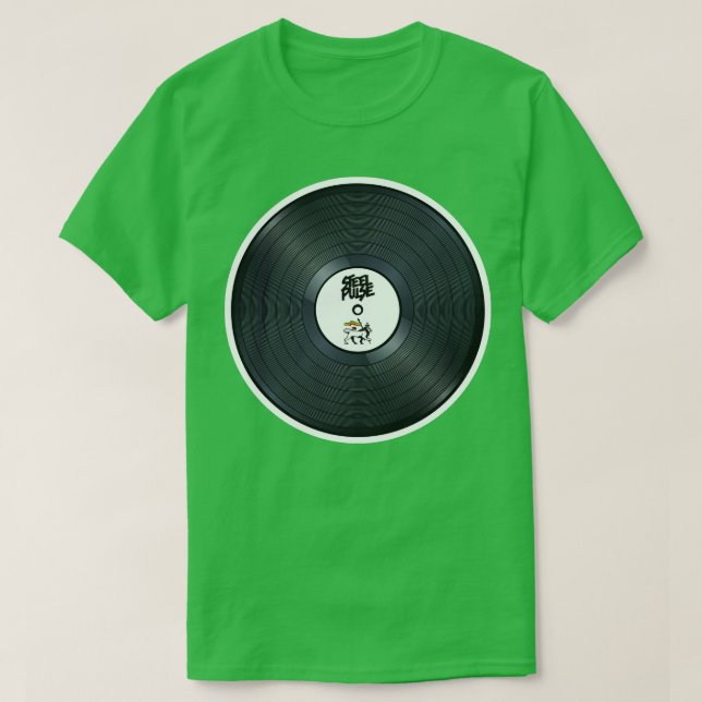 T-shirt Vinyle des racines de reggae (Design devant)