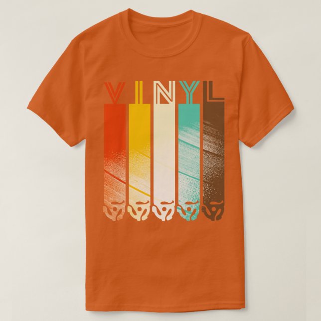 T-shirt Vinyle vintage (Design devant)