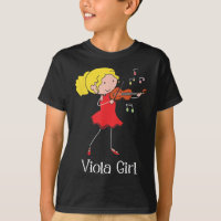 Viola Girl - Violist Symphony Band Jazz Music Love