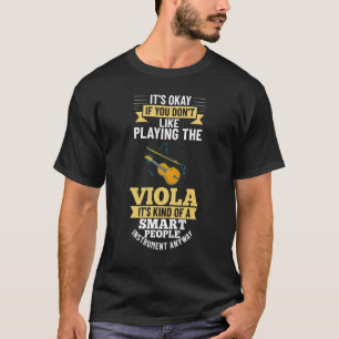 T-shirt Viola Instrument Music Notes Lecteur Leçon Début