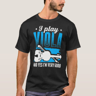 T-shirt Viola Jouer Viola Musique Violoniste Joueur Orches