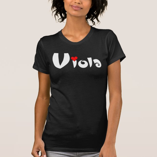 T-shirt Viola Petit Coeur (Devant)
