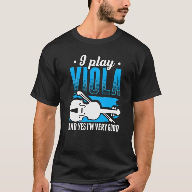T-shirt Viola Play Viola Music Violist Player Orchestra Vi (Devant)