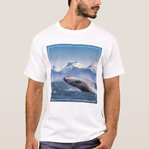 T-shirt Violation de la baleine de bosse en Alaska