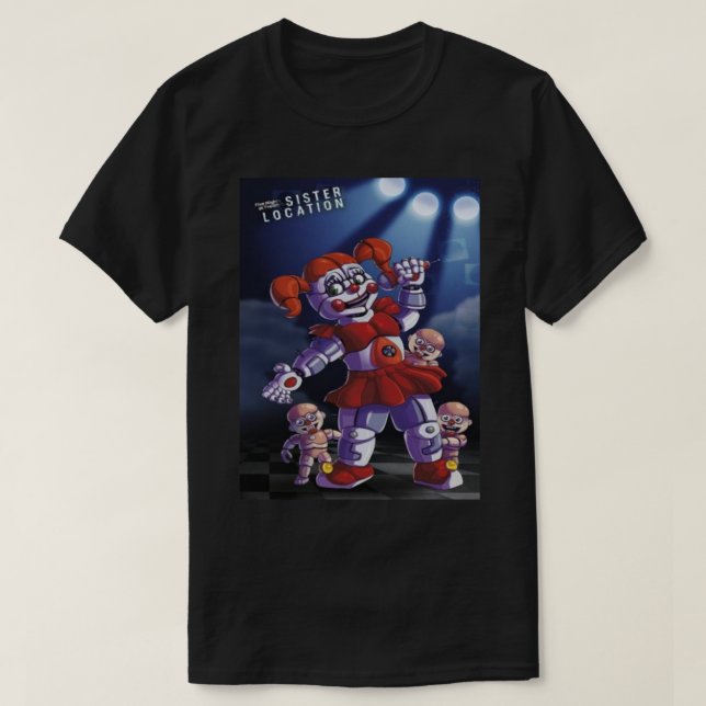 T-shirt Violation de sécurité Fnaf 14 (Design devant)