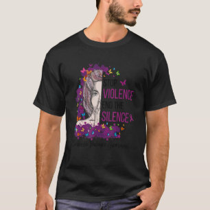 T-shirt Violence domestique : cesser la violence mettre fi