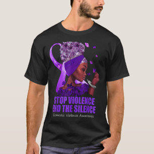T-shirt Violence domestique : cesser la violence mettre fi