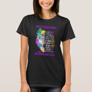 T-shirt Violence Familiale Je Connais Tout Et Je Suis Surv