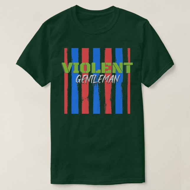T-shirt Violent Gentleman Premium (Design devant)