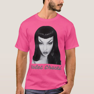 T-shirt Violet Chacki